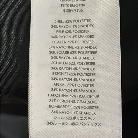 Michael Kors Sleeveless Mid Length Sheath Black Dress Studded Accents - Picture 11 of 11